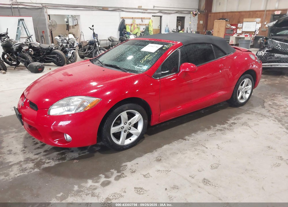 2007 MITSUBISHI ECLIPSE SPYDER GS VIN: 4A3AL25FX7E027446