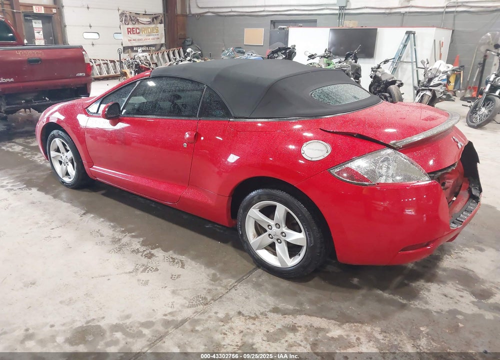 2007 MITSUBISHI ECLIPSE SPYDER GS VIN: 4A3AL25FX7E027446