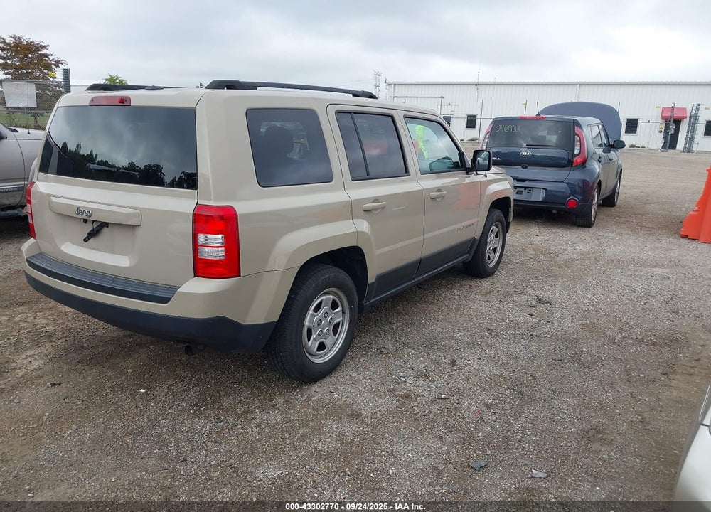 2017 JEEP PATRIOT VIN: 1C4NJPBA4HD130577