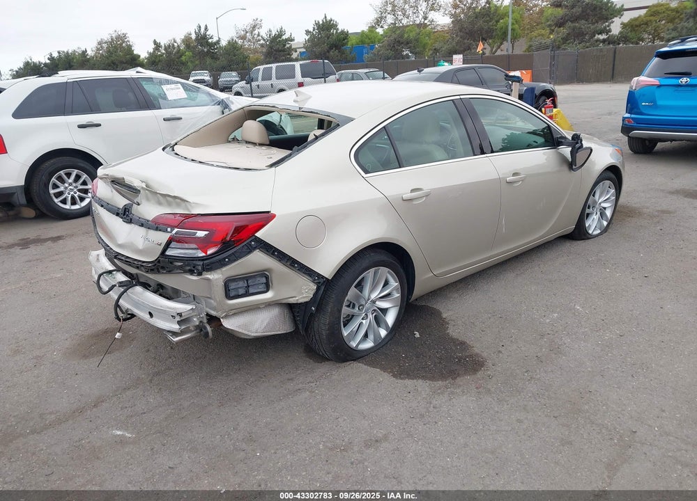 2014 BUICK REGAL VIN: 2G4GK5EX0E9257423