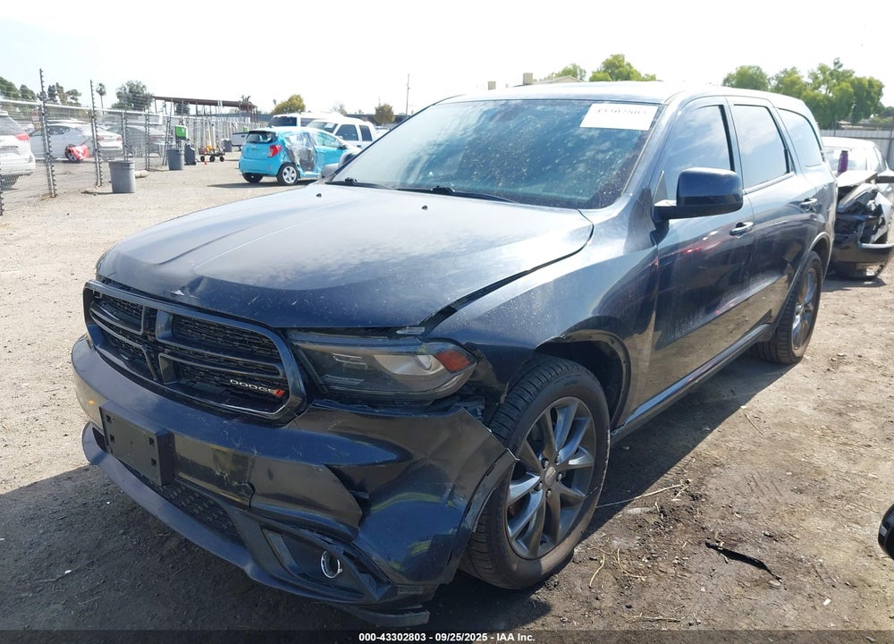 2014 DODGE DURANGO VIN: 1C4RDHAG7EC593254