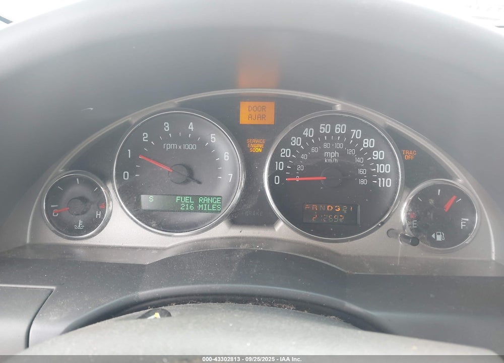 2007 BUICK RENDEZVOUS CXL VIN: 3G5DA03L87S580290