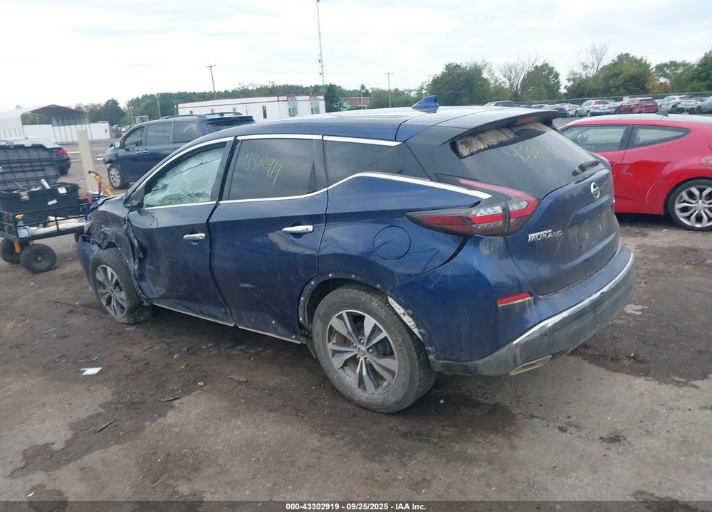 2020 NISSAN MURANO S INTELLIGENT AWD VIN: 5N1AZ2AS9LN143991