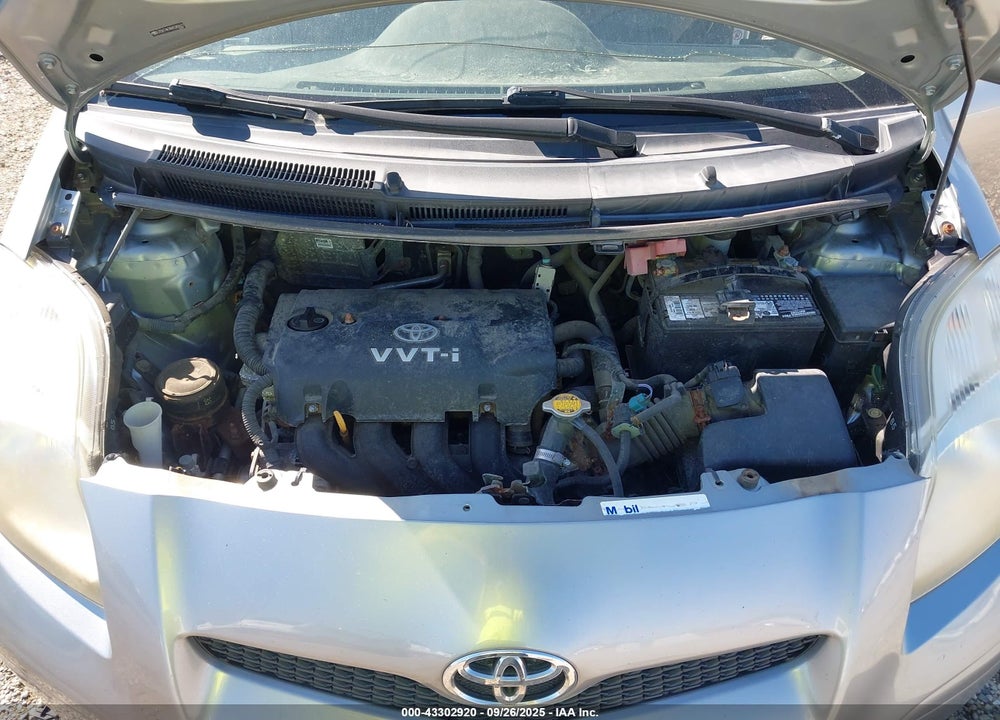 2010 TOYOTA YARIS VIN: JTDKT4K38A5283637