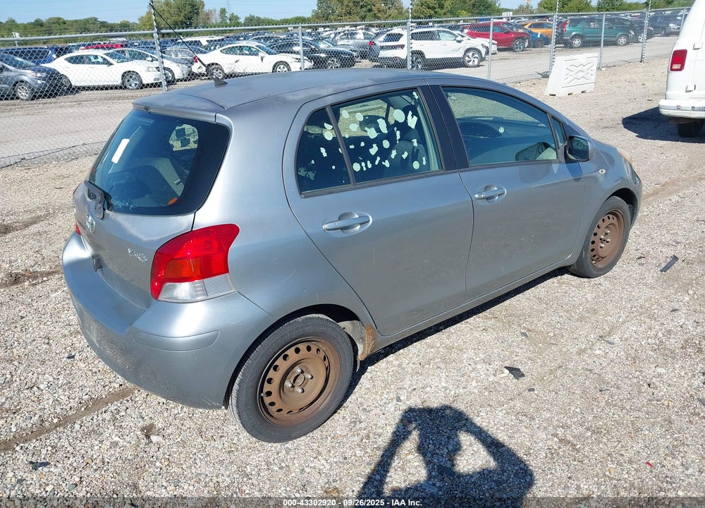 2010 TOYOTA YARIS VIN: JTDKT4K38A5283637