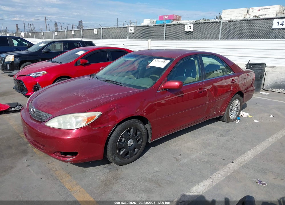 2003 TOYOTA CAMRY LE VIN: JTDBE32K430171722