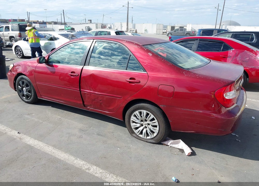 2003 TOYOTA CAMRY LE VIN: JTDBE32K430171722