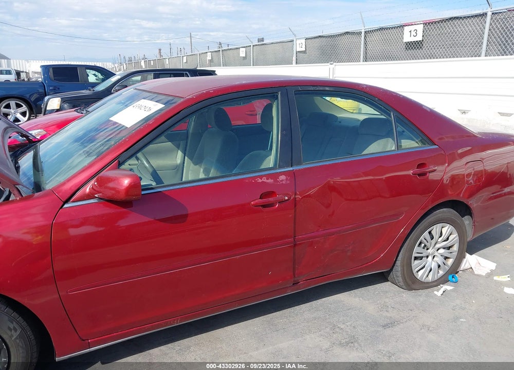 2003 TOYOTA CAMRY LE VIN: JTDBE32K430171722