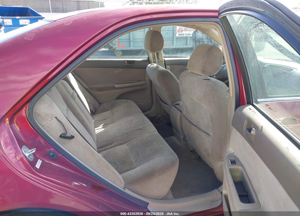 2003 TOYOTA CAMRY LE VIN: JTDBE32K430171722