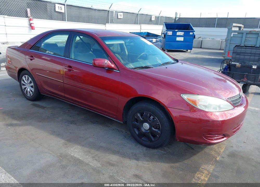 2003 TOYOTA CAMRY LE VIN: JTDBE32K430171722