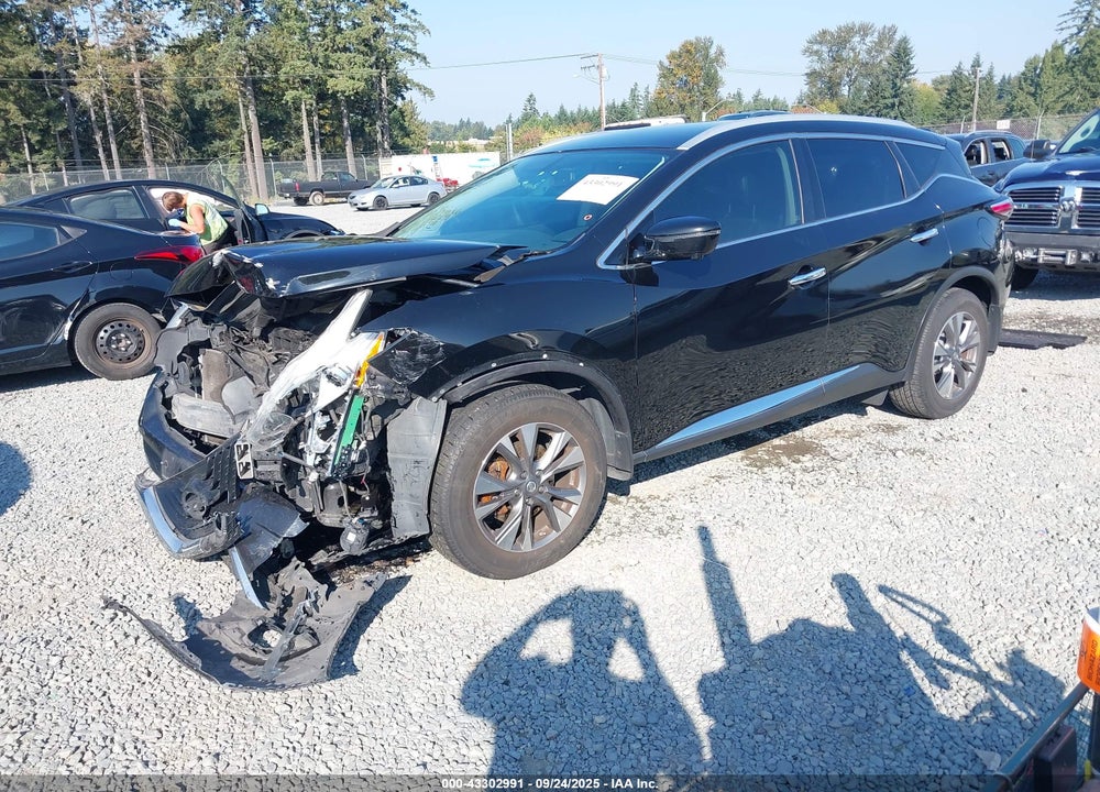 2016 NISSAN MURANO VIN: 5N1AZ2MH7GN109604