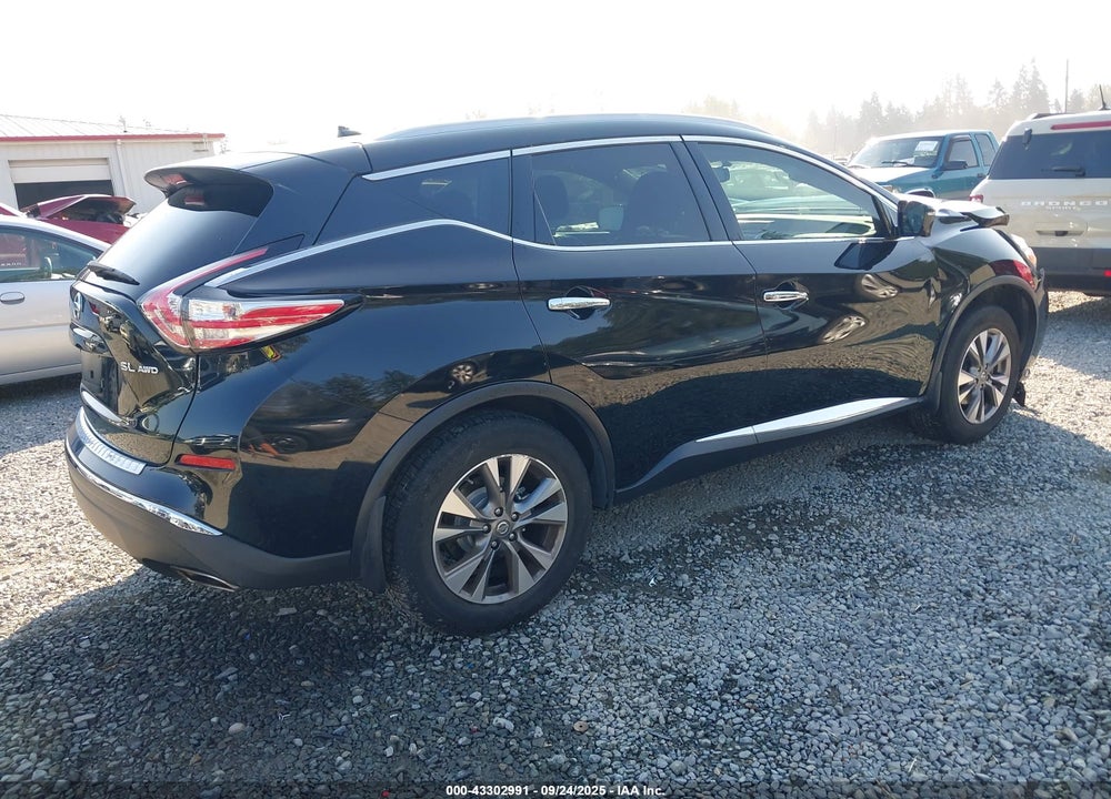 2016 NISSAN MURANO VIN: 5N1AZ2MH7GN109604