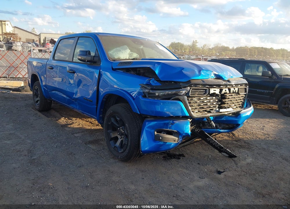 2026 RAM 1500 BIG HORN  4X4 5'7 BOX VIN: 1C6SRFFP4TN165540