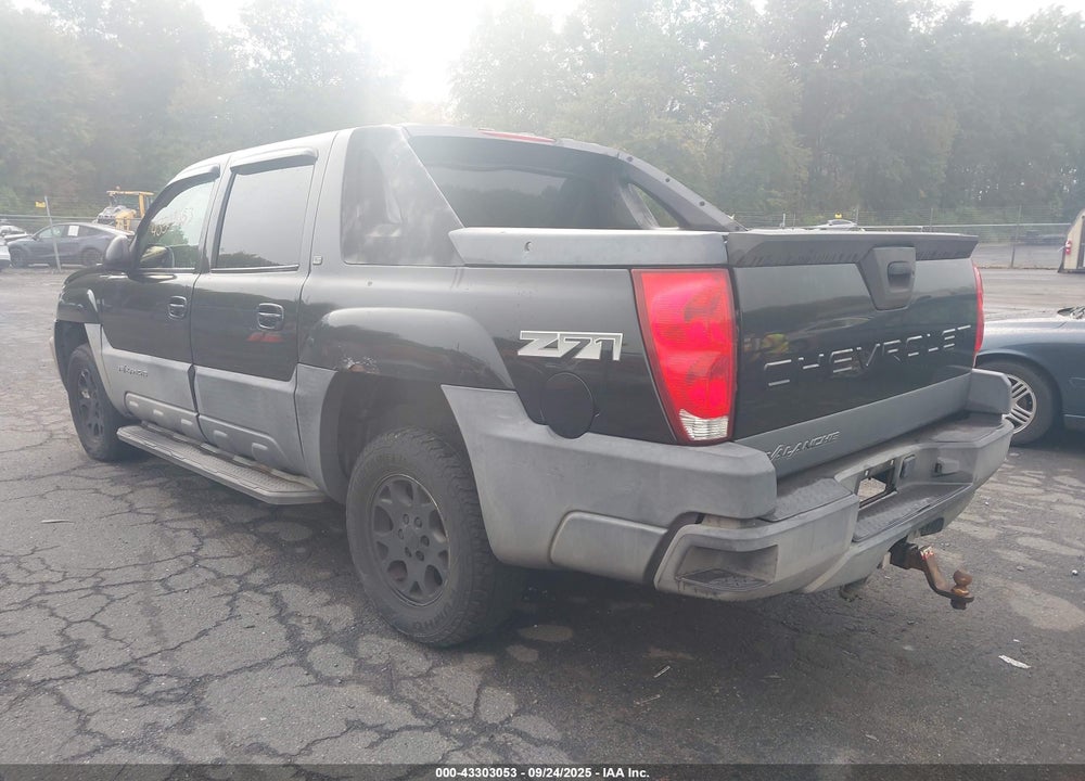 2006 CHEVROLET AVALANCHE 1500 Z71 VIN: 3GNEK12Z06G197166