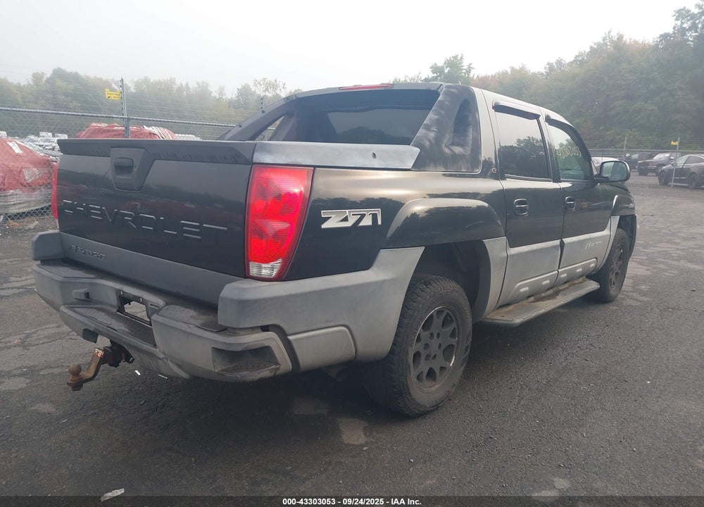 2006 CHEVROLET AVALANCHE 1500 Z71 VIN: 3GNEK12Z06G197166