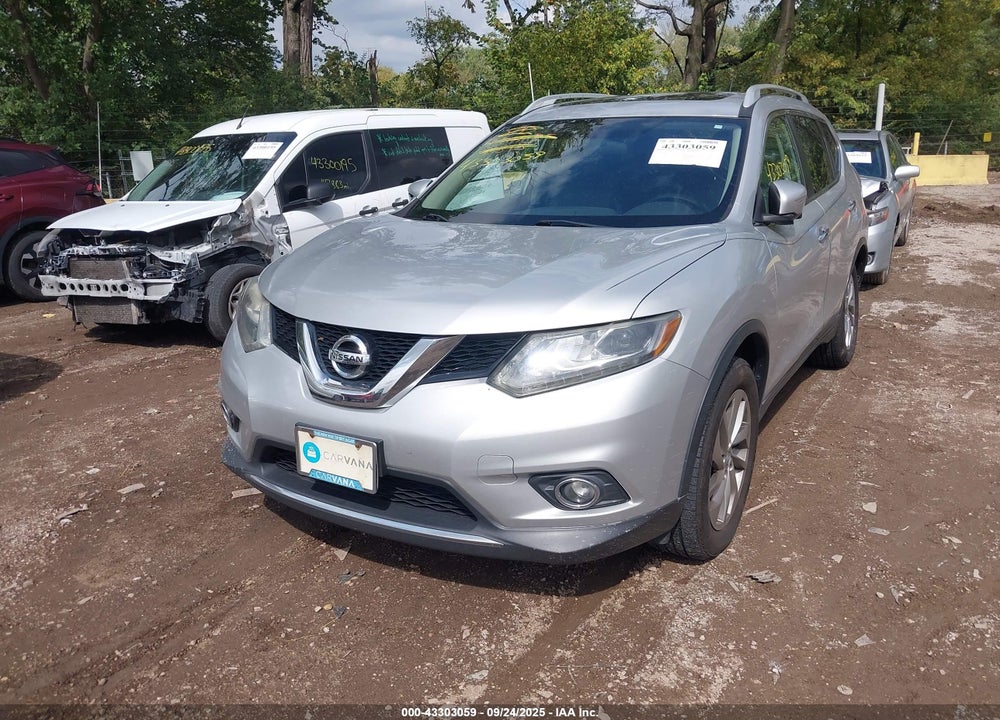 2015 NISSAN ROGUE VIN: 5N1AT2MV5FC751126