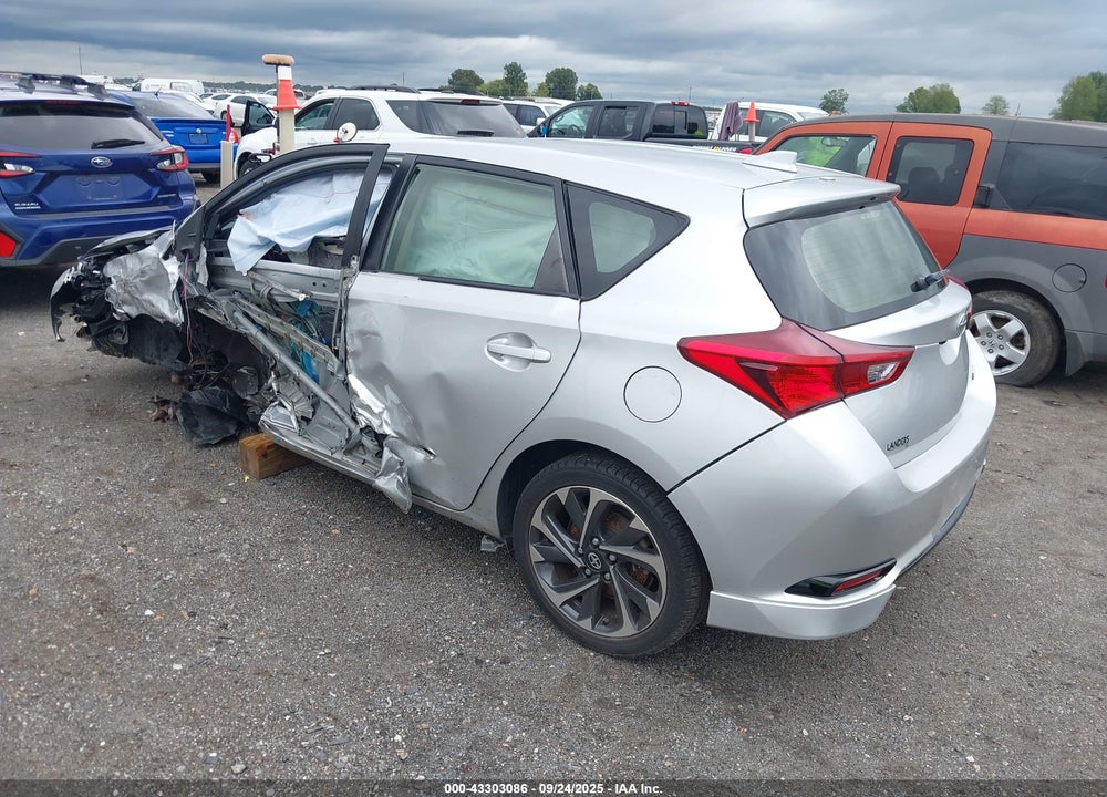 2016 SCION IM VIN: JTNKARJEXGJ513390