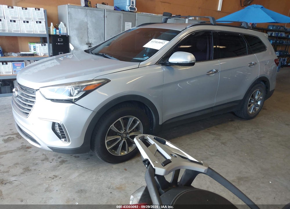 2017 HYUNDAI SANTA FE SE VIN: KM8SN4HF5HU205467