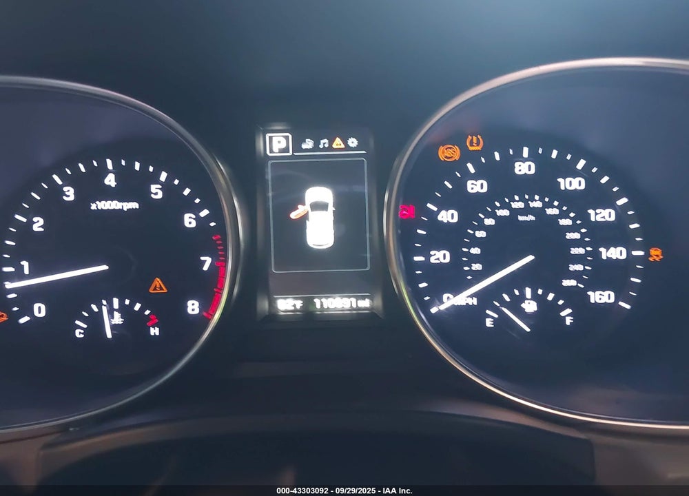 2017 HYUNDAI SANTA FE SE VIN: KM8SN4HF5HU205467