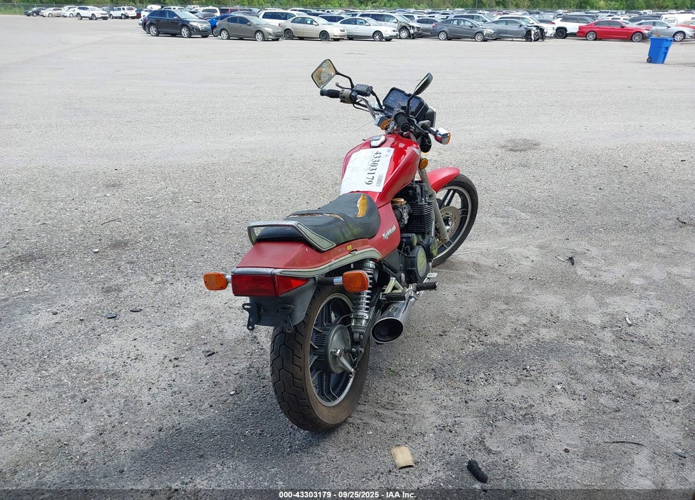 1984 HONDA CB650 SC VIN: JH2RC1309EM104395