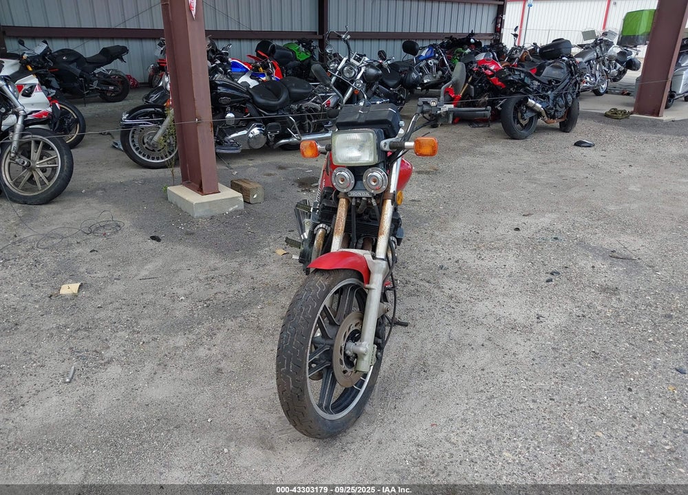 1984 HONDA CB650 SC VIN: JH2RC1309EM104395