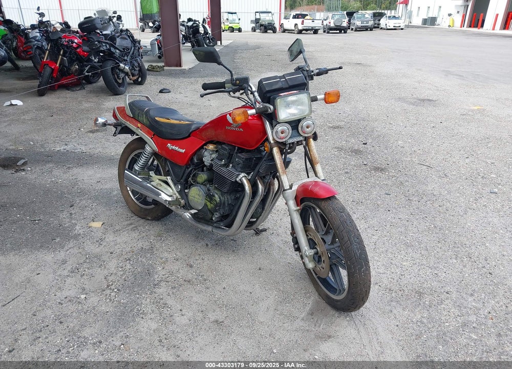 1984 HONDA CB650 SC VIN: JH2RC1309EM104395