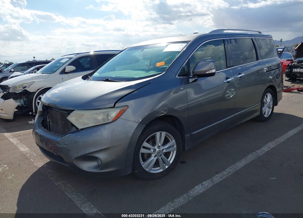 2014 NISSAN QUEST VIN: JN8AE2KP8E9104254