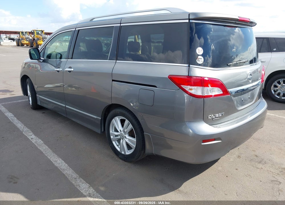 2014 NISSAN QUEST VIN: JN8AE2KP8E9104254