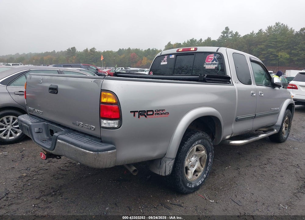 2003 TOYOTA TUNDRA SR5 V8 VIN: 5TBBT44163S366923