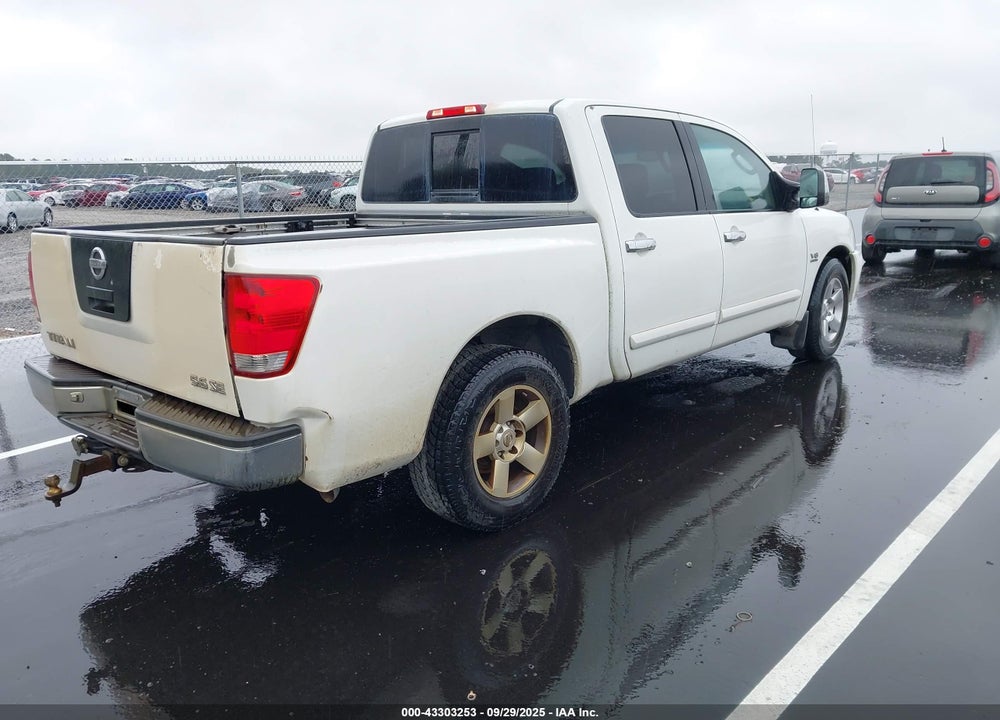 2004 NISSAN TITAN SE VIN: 1N6AA07A44N517341