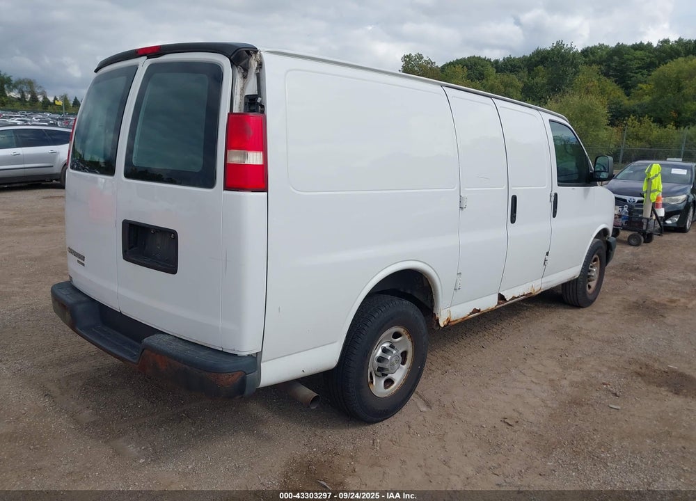 2012 CHEVROLET EXPRESS 2500 WORK VAN VIN: 1GCWGFFA6C1188997