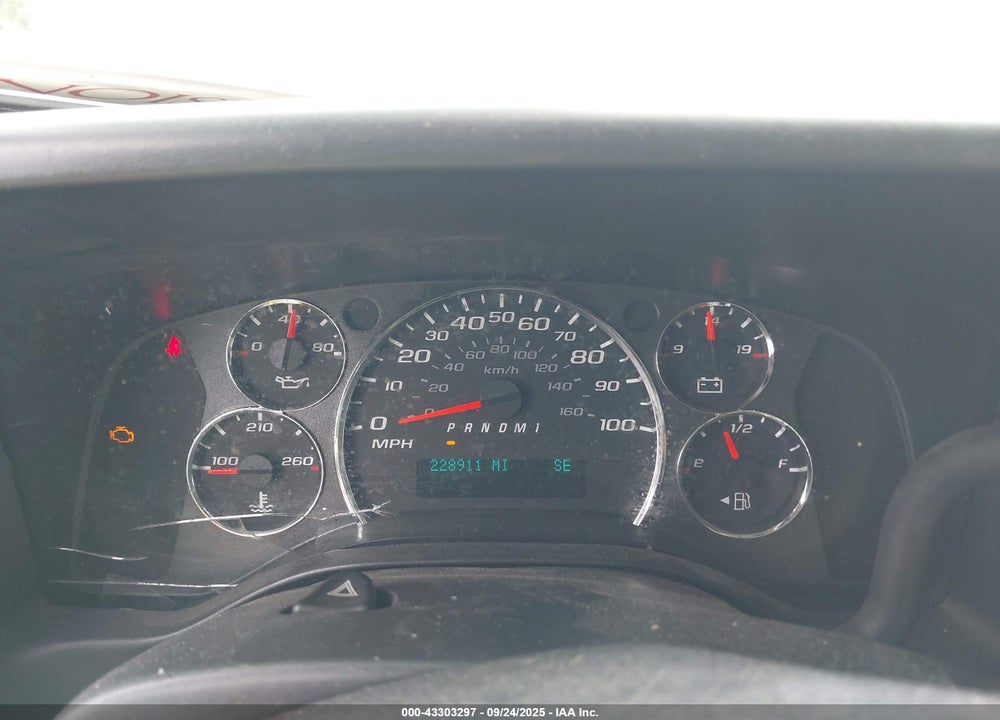 2012 CHEVROLET EXPRESS 2500 WORK VAN VIN: 1GCWGFFA6C1188997