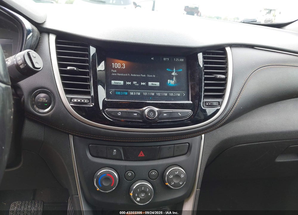 2017 CHEVROLET TRAX VIN: 3GNCJPSB3HL187130