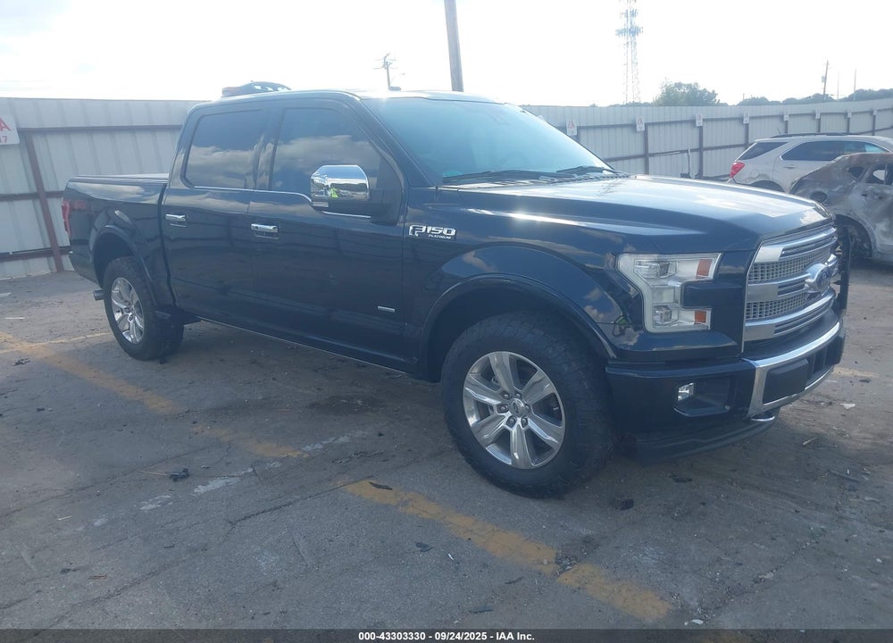 2017 FORD F-150 PLATINUM VIN: 1FTEW1EG2HFB29124