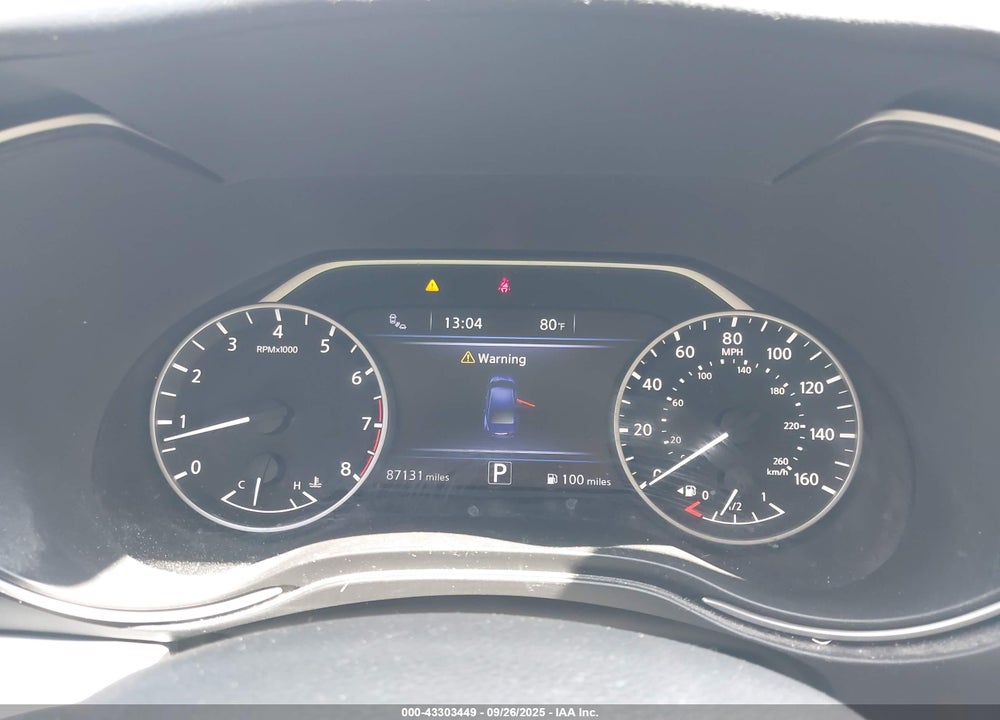 2019 NISSAN MAXIMA 3.5 SV VIN: 1N4AA6AV6KC374215