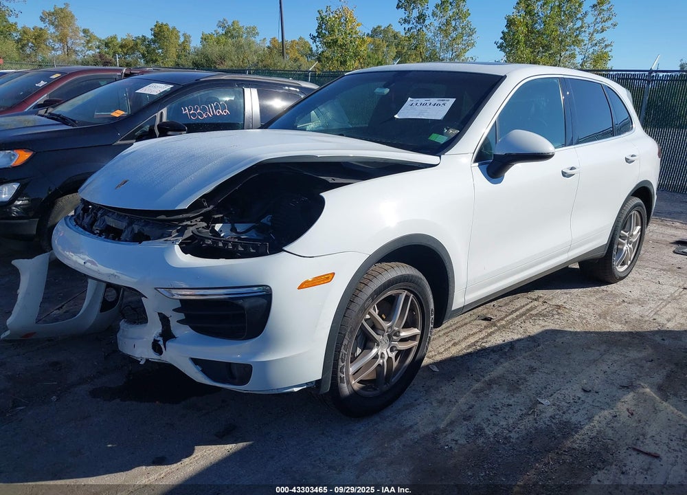2015 PORSCHE CAYENNE VIN: WP1AB2A22FLA56943