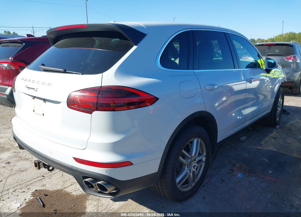 2015 PORSCHE CAYENNE VIN: WP1AB2A22FLA56943