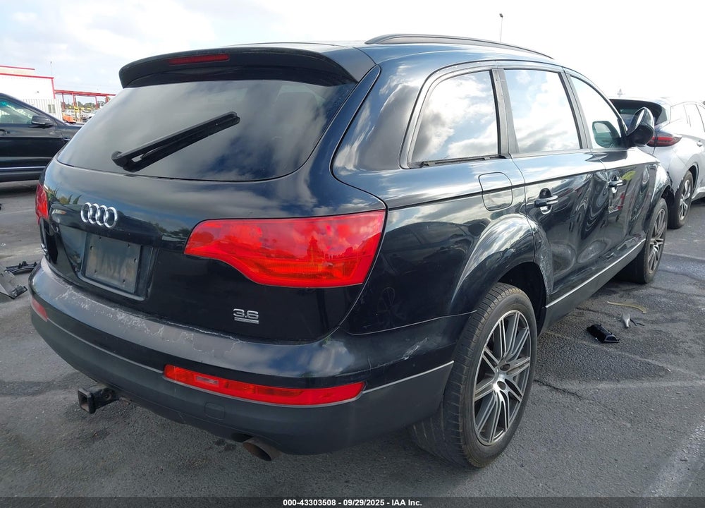 2007 AUDI Q7 VIN: WA1AY74L27D067402