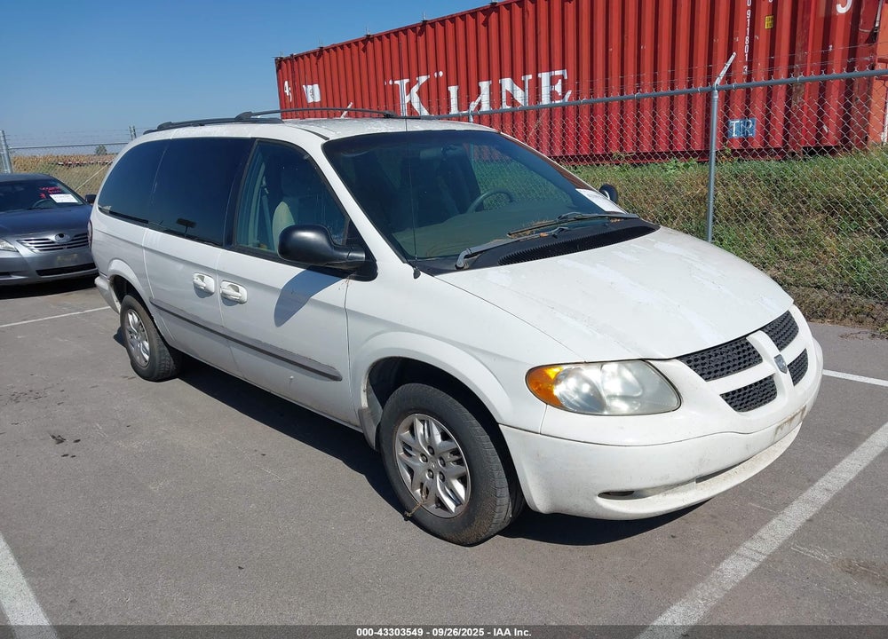 2002 DODGE GRAND CARAVAN EL VIN: 1B4GP34352B614496