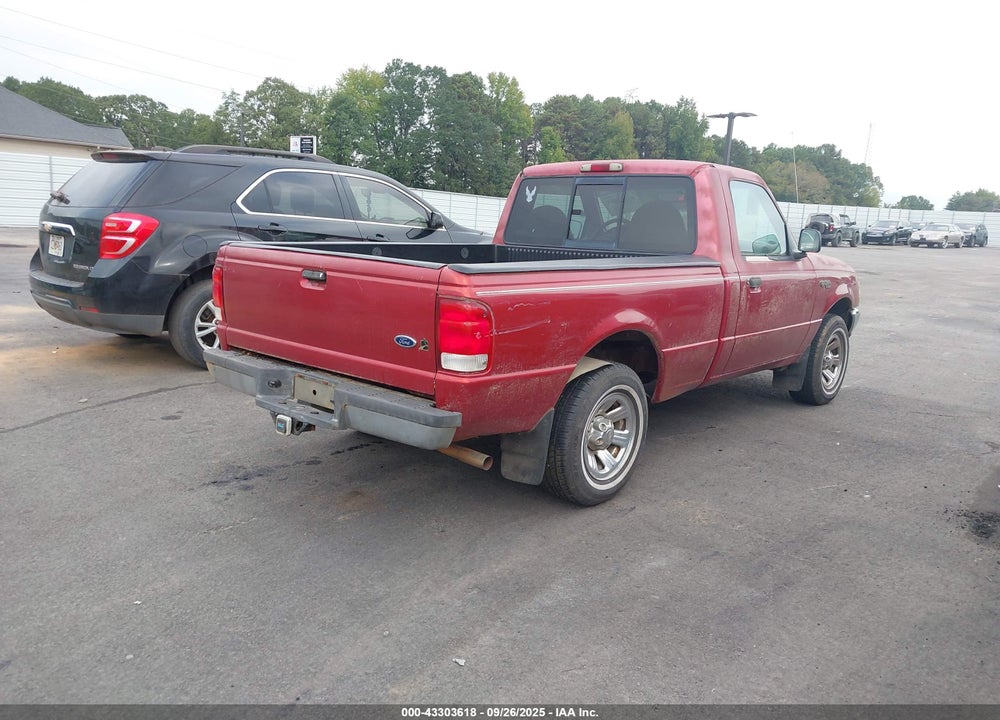 2000 FORD RANGER XL/XLT VIN: 1FTYR10V5YPA52737