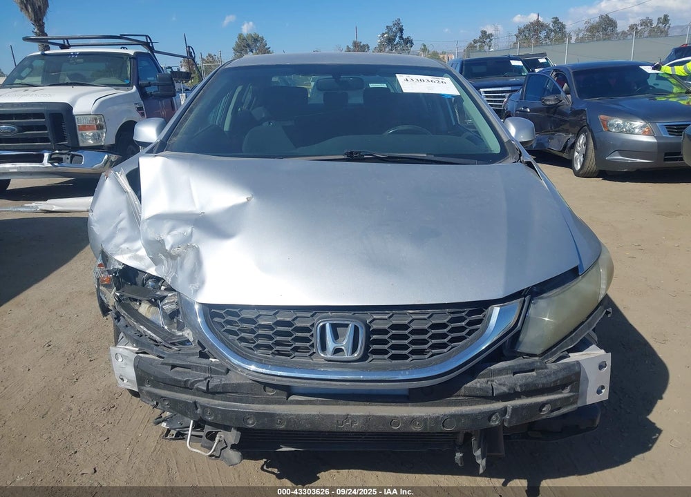 2013 HONDA CIVIC VIN: 19XFB2F53DE290542