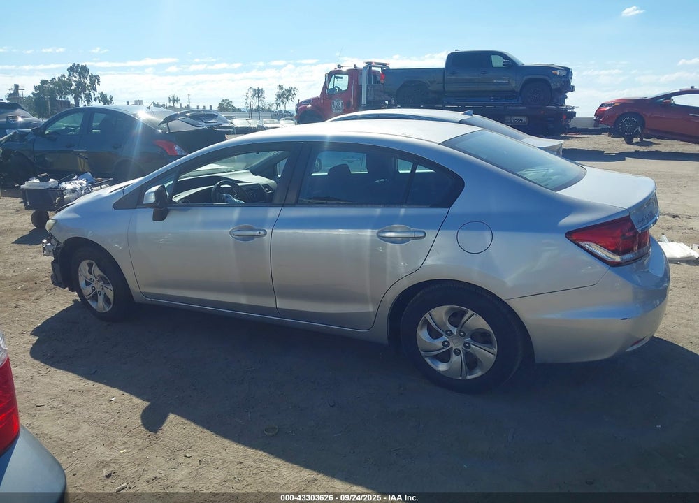 2013 HONDA CIVIC VIN: 19XFB2F53DE290542