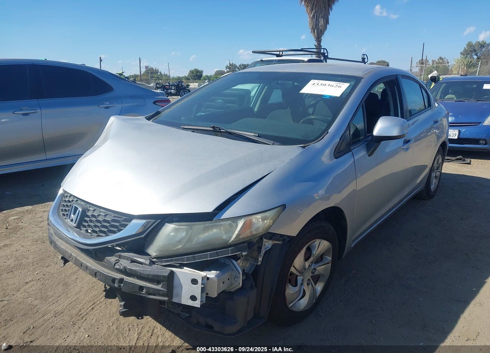 2013 HONDA CIVIC VIN: 19XFB2F53DE290542