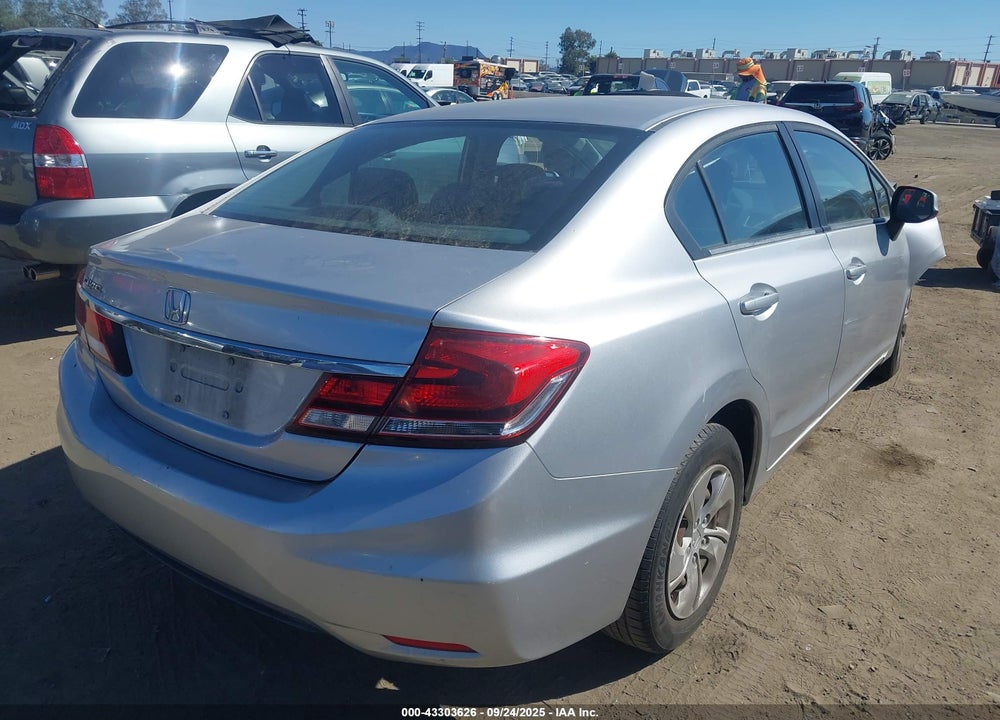 2013 HONDA CIVIC VIN: 19XFB2F53DE290542