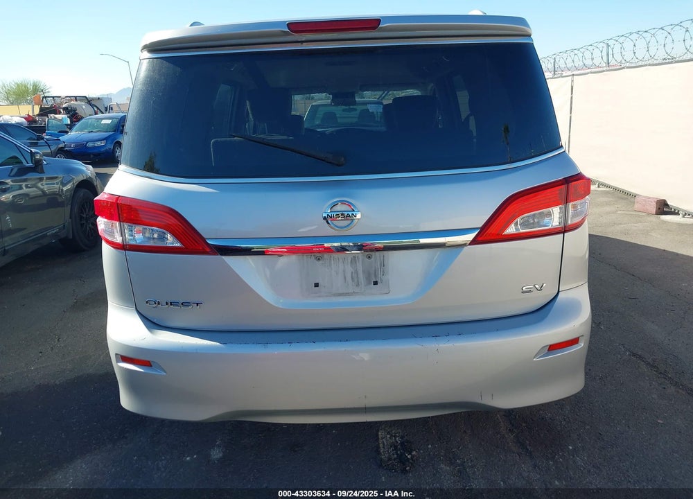 2017 NISSAN QUEST VIN: JN8AE2KP8H9169710