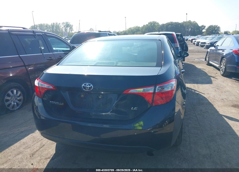 2015 TOYOTA COROLLA VIN: 2T1BURHE9FC405399