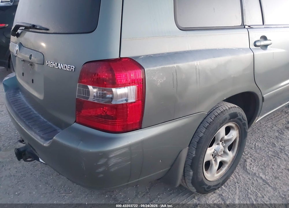 2004 TOYOTA HIGHLANDER VIN: JTEGD21A140088709