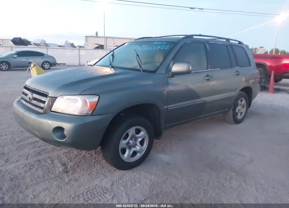 2004 TOYOTA HIGHLANDER VIN: JTEGD21A140088709