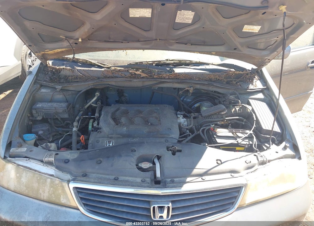 2001 HONDA ODYSSEY EX VIN: 2HKRL18651H578113