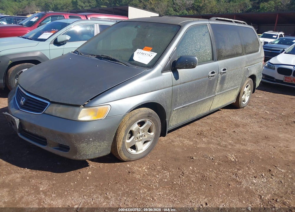 2001 HONDA ODYSSEY EX VIN: 2HKRL18651H578113